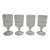1960s Wexford Anchor Hocking Cordial Glasses Goblets- Set of 4 For Sale