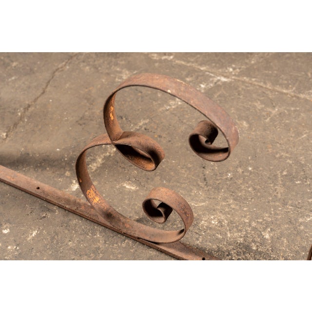 Vintage "Drive In" Wrought Iron Storefront Sign For Sale In Chicago - Image 6 of 6