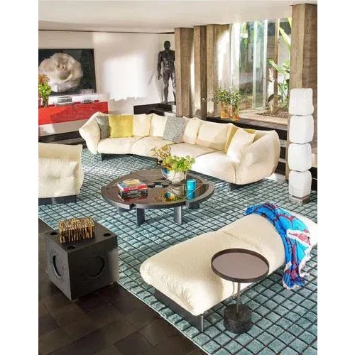 Black Lacquered Wood and Marble Rio Table by Charlotte Perriand For Sale - Image 6 of 10