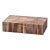 Jamie Young Palm Marquetry Box in Brown For Sale