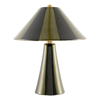 Galleria Accent Table Lamp Green Black For Sale