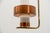 Copper Mid-Century Modern Scandinavian Hanging Lamp in Copper and Opaline Glass For Sale - Image 8 of 9