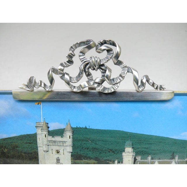 Silver Picture Frame in 925 Silver, 1970s For Sale - Image 8 of 18