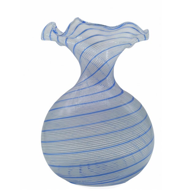 Murano Glass Vase by Dino Martens for Aureliano Toso, Italy 1950s For Sale - Image 6 of 6