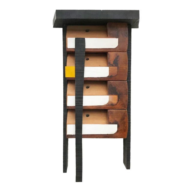 Scott Troxel, Pagoda, 2017, Ebony & Latex For Sale