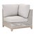 Contemporary Tropez Teak & Rope Outdoor Modular Corner Sofa For Sale - Image 3 of 8