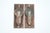 An antique pair of pocket door plates in an Aesthetic style, fashioned from bronze. The original mounting screws are not...