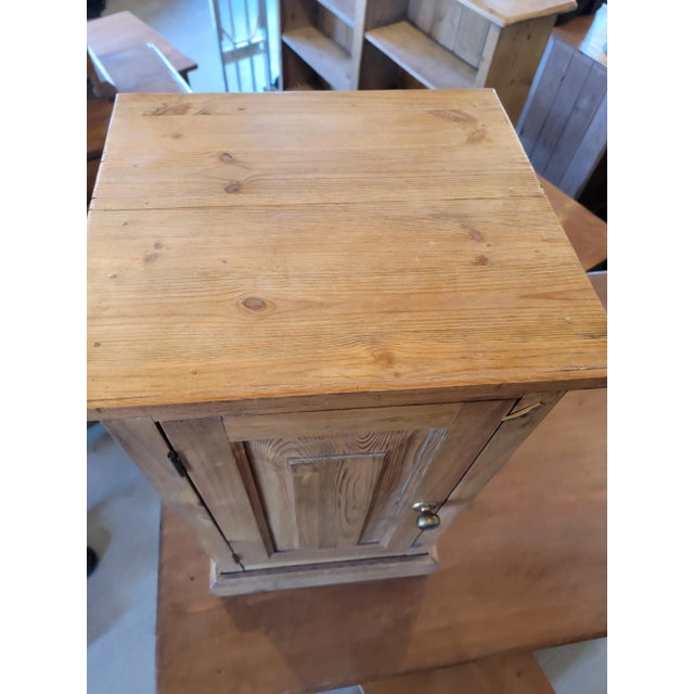 Antique Pine Small Cupboard From England For Sale - Image 6 of 10