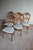 Antique Mahogany Dining Table with Chairs, 1800s, Set of 7 For Sale - Image 13 of 18