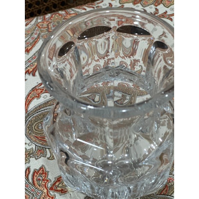 1970s Baccarat Marie Louise Crystal Vase For Sale - Image 5 of 11