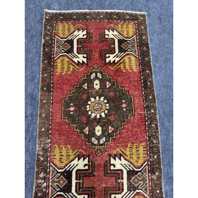 Turkish Yastik Rug 1'6" x 2'10" #23822 Explore a curated collection of hallway runners, wool rugs, and handmade...