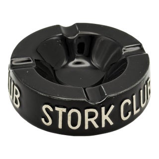 Vintage Stork Club Nyc Ashtray For Sale