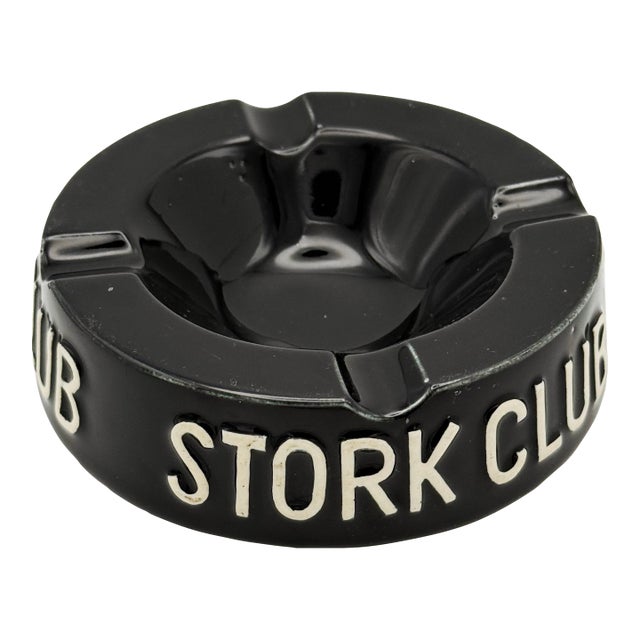 Vintage Stork Club Nyc Ashtray For Sale