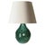 Green Glazed Ceramic Lamp, France, 1960s For Sale - Image 12 of 12