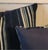 Pair of 19Thc Striped Linen Pillows For Sale In Los Angeles - Image 6 of 6