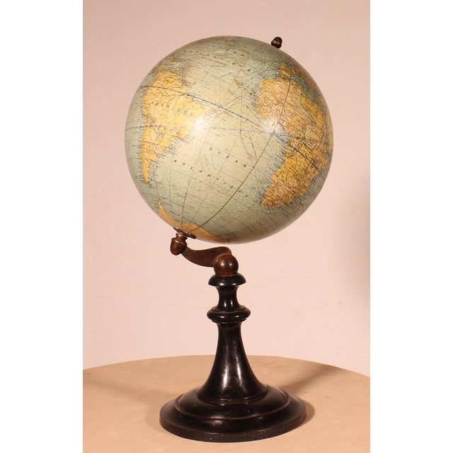 Terrestrial Globe by G. Thomas, Paris For Sale - Image 13 of 13