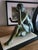 Metal Art Deco Marble and Bronze S Marti Clock with Geo Maxim Sculpture, 1920s For Sale - Image 7 of 18