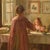 Marius Théodore Barthalot, Interior Scene Domestic Interior, 1890s, Oil on Canvas For Sale - Image 5 of 11