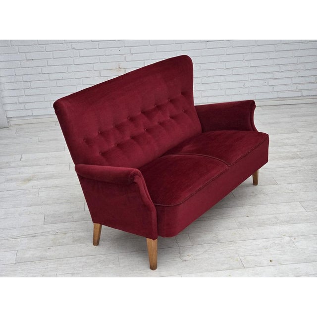 Vintage Swedish Two-Seater Sofa from Dux, 1960s For Sale - Image 11 of 18
