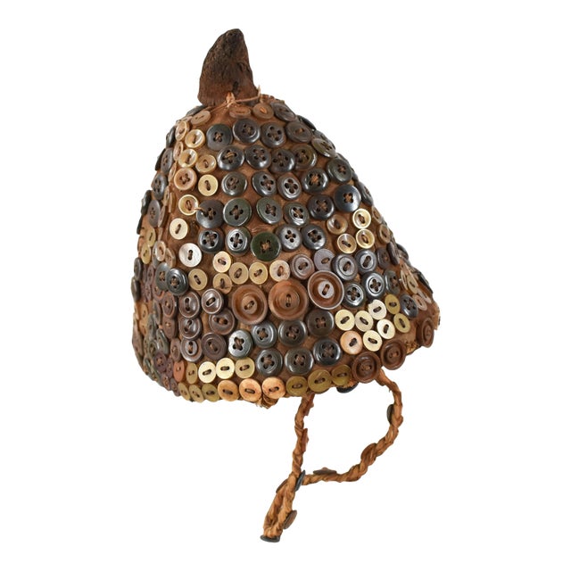 Early 20th Century Lega Bwami Society Hat For Sale