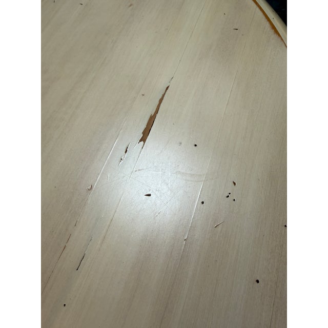 Sunrise Home French Provincial Pedestal Breakfast Table For Sale - Image 4 of 12