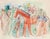 Artist: Raoul Dufy Title: Rentree au Paddock Country: France Medium: Giclee Marks: Not signed, numbered limited edition...