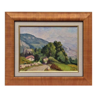 Florent Chade, Cote de Lassange, Grenoble Belldone, Circa 1950 For Sale