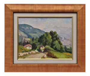 Florent Chade, Cote de Lassange, Grenoble Belldone, Circa 1950