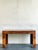 Vintage Burl Wood Writing Desk For Sale - Image 9 of 9