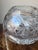 Vintage Etched and Cut Crystal Glass Rose Bowl 6" For Sale In Dallas - Image 6 of 10