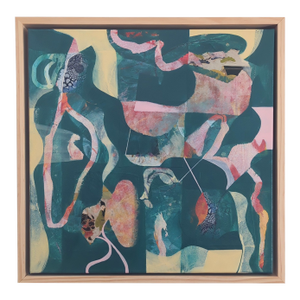 "Japanese Dream" Original Framed Painting, 2024: