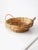 Vintage Round Wicker Basket With Handles For Sale - Image 10 of 18