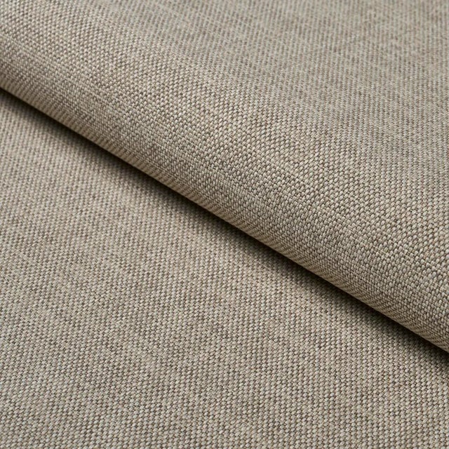 SAMPLE - Schumacher Brock Indoor/Outdoor Fabric In Brown For Sale