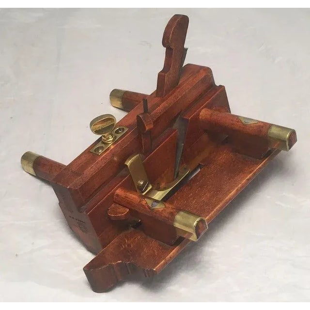 English Shipwright's or Carpenter's Sash Fillister Plane by Atkin and Sons For Sale - Image 12 of 13