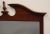 Late 20th Century Universal Furniture Cherry Traditional Style 49" Pediment Dresser / Wall Mirror 690-446 For Sale - Image 5 of 8