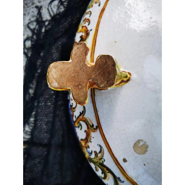Italian Ceramic Centrepiece For Sale - Image 11 of 18