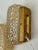 Glass Wall Sconces, Vintage German, Midcentury Iridescent Golden Bubble - A Pair Ready to Hang For Sale In Los Angeles - Image 6 of 9