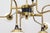 Chandelier with 18 Lights in Brass and Opal Glass by Stilnovo, Italy, 1959 For Sale - Image 11 of 15