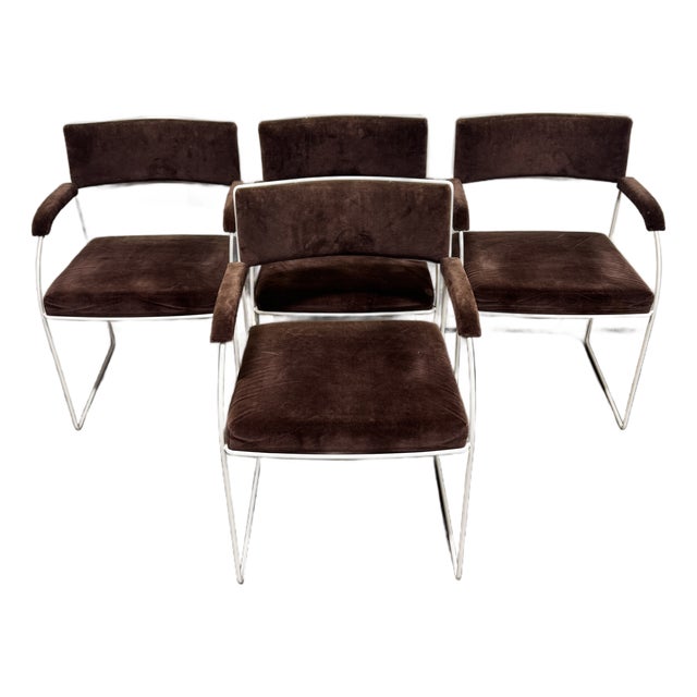 Contemporary Shells Inc Iron Chairs - Set of 4 For Sale