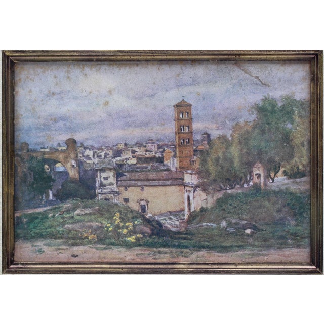 Late 19th Century Watercolor by Susannah Roope Dockery For Sale - Image 4 of 6