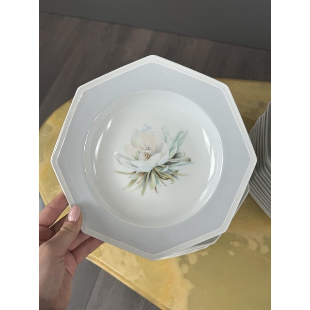 Ceramic 20th Century Porcelain Dinner Service from Limoges, Set of 71 For Sale - Image 7 of 11