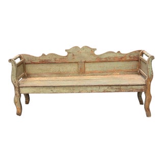 Antique European Sofa Bench For Sale