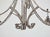 19th Century French Iron and Beaded Six-Light Chandelier For Sale - Image 10 of 11