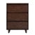 Halmstad 22 in. W Rectangular Wood Panel 3 Drawer Narrow Nightstand, Brown For Sale In Chicago - Image 6 of 11
