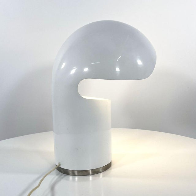 Shell Desk Lamp by Francesco Buzzi for Francesconi, 1960s For Sale - Image 6 of 11