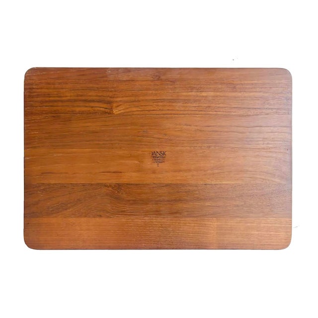 1960s Danish Teak Wood Charcuterie Board Designed by Jens H. Quistgaard for Dansk For Sale In Miami - Image 6 of 8