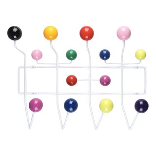Hang It All Yellow Edition Wall Coat Rack by Charles Eames and Ray Eames for Vitra For Sale