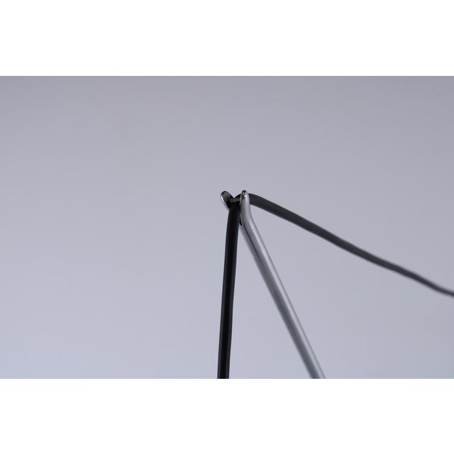 Black Petrol Blue Model 25 Adjustable Wall Lamp by W. Hagoort for Hagoort, 1950s For Sale - Image 8 of 18