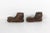 Vintage Folk Art Hand Carved Wood Boot Candleholders, a Pair For Sale - Image 6 of 8