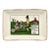1962 Delano Studios Hand-Colored Charles Crombie Perrier Golf Tray For Sale